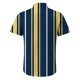 thumbnail image 2 of Camisas Oversize Hombre Camisa de Hombre Camisa de Manga Corta con Botones Camisa Informal con Estampado de Playa de Verano a para Hombre Top (Blue, M), 2 of 5