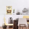 thumbnail image 4 of Rustic Bear Decor Metal Tin Sign, Funny Bathroom Wall Art, Lodge Cabin Home Decoration, 8 x 12 Inch, 4 of 6