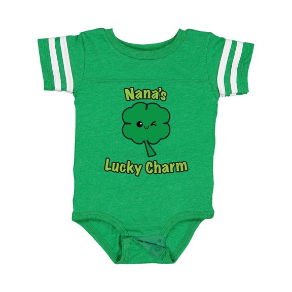 Inktastic Nana's Lucky Charm Boys or Girls Baby Bodysuit