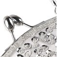 thumbnail image 3 of Bolso de noche tipo sobre suave con diseño floral antiguo y lentejuelas, 3 of 4