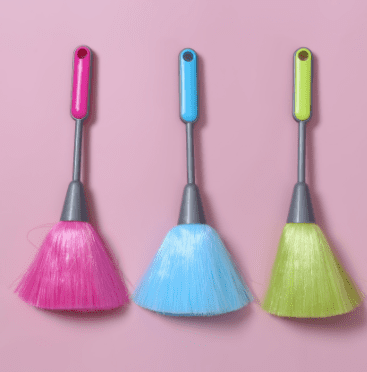 Rocktex 3-Pack Microfiber Delicate Duster & Detail Brush - Dual Head Dusting Tool For Screens, Keyboards, Cars