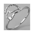 thumbnail image 2 of Sloth Ring Stainless Steel Jewelry Handmade Women Gift, 2 of 5