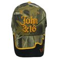 thumbnail image 4 of John 3:16 Jesus Christian Camo Camouflage Embroidered Cap Hat 834A TOPW, 4 of 4
