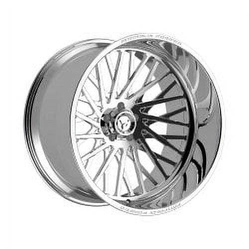 18x9 Fittipaldi Offroad FT101MS Gloss Silver Machined Wheel 6x5.5 (18mm)