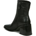 thumbnail image 2 of Sam Edelman Winnie Black Squared Toe Stacked Heel Fashion Ankle Booties (Black, 10), 2 of 3