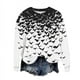 thumbnail image 4 of Ailaofu Spooky Season Sweatshirts Halloween Sweatshirt Women - Halloween Graphic Crewneck Tops Casual, 4 of 5