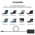 thumbnail image 4 of [Cargador] Cargador GAKUS Surface Pro de 65 W para Surface Pro 3/4/5/6/7/8/9/X, 4 of 5