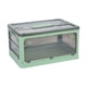 thumbnail image 2 of Caja de almacenamiento plegable para organizar ropa sucia con tapas plegables Verde Medio, 2 of 9
