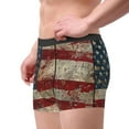 thumbnail image 2 of Disketp American Flag1 Men's Boxer Briefs,Soft and Breathable Cotton Underwear with ComfortFlex Waistband-Medium, 2 of 5