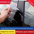 thumbnail image 4 of Adecuado para Land Rover Discovery 3 4 5 2024, Range Rover Sport Evoque L Defender, moldura de ventana, parche decorativo de pilar negro para PC, 4 of 5
