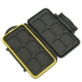 thumbnail image 3 of Estuche para tarjetas de almacenamiento, resistente al desgaste, con 12 ranuras, caja de transporte para tarjetas de almacenamiento, 3 of 12