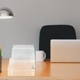thumbnail image 4 of OUNONA Transparent Acrylic Donation Box for Office Use Versatile Raffle Ticket Container Modern Design Compact Size, 4 of 8