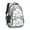 White Dinosaurs Landscapes, variant on White Colorful Dinosaur Decoration Pattern Cute School Backpack Bag with Padded Back and Adjustable Shoulder Straps 16.9 X 12.6 X 5.9 Inches