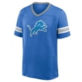 thumbnail image 2 of Men's Fanatics Blue Detroit Lions Hometown Premium Hashmark V-Neck T-Shirt, 2 of 3