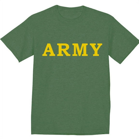 Mens Graphic Tees Army Green T-shirt