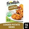 Farm Rich Loaded Potato Skins Stuffed with Cheddar Cheese and Bacon, 16 oz
