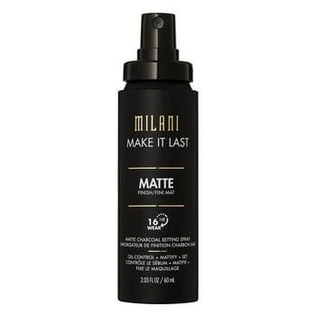Milani Make It Last Matte Setting Spray, Charcoal