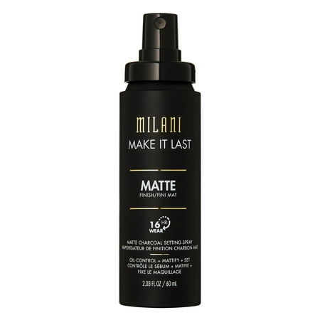 MILANI Make It Last Matte Setting Spray, Charcoal