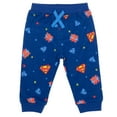 thumbnail image 3 of DC Comics Justice League Batman Superman The Flash Newborn Baby Boys 3 Pack Jogger Pants Newborn to Infant, 3 of 5