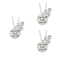 thumbnail image 3 of WORGEOUS  3 Pieces Letters Necklace Quote Necklaces New Beginning, 3 of 8