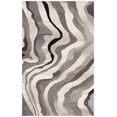 thumbnail image 2 of Safavieh Ebony Edgar Abstract Area Rug, Gray/Ivory, 4' x 6', 2 of 11