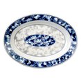 thumbnail image 1 of Excellante Blue Dragon Melamine Dinnerware Collection 9 oz, 10" x 7 1/2" Deep Platter, Comes in Dozen, 1 of 3