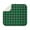 Checkered, variant on Elegant Paisley Pattern Dish Drying Mat 18x16 Inch Absorbent Microfiber Pad Bohemian Floral Print Heat Resistant Foldable Compact