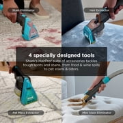 Shark CarpetXpert Hair Pro with Stain Striker Upright Carpet & Area Rug Cleaner, Upholstery, Pet Friendly, Carpet Shampooer, 4 Tools, EX301 Copper