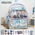 thumbnail image 1 of Hatsune Miku anime bidimensional estudiantes masculinos y femeninos nueva mochila ligera japonesa con impresión creativa de gran capacidad, 1 of 5