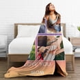 thumbnail image 6 of Custom Blanket with Photo Text Personalized Throw Blanket Customized Picture Blanket for Kid Adult Friends Mother Father Personalized Gift Flannel Blanket for Birthday Gifts, 6 of 6
