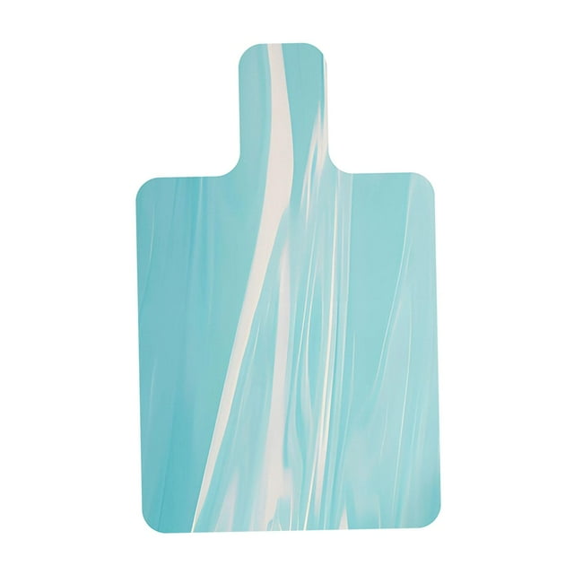 Estera reformadora de Pilates, cojín de goma de gamuza, cubierta reformadora de Pilates absorbente para el sudor, almohadilla reformadora de Pilates p Azul claro