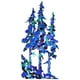 Next Innovations 101410017-BLUEZEN 22 x 10 Po Pins Zen Bleus Art Mural – image 1 sur 1