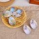 thumbnail image 5 of Easter Eggs Hanging Decoration Woven Basket Painted Eggs Decoration Easter Eggs Basket Props Ornaments, 5 of 6