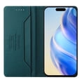 thumbnail image 3 of Wallet Case For iPhone 15 Pro 6.1inch, [RFID Blocking] PU Leather Magnetic Folio with 2 Card Slot Kickstand Flip Cover Shockproof Phone Case,Dark Green,For iPhone 15 Pro, 3 of 8