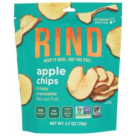 (Pack of 6) Rind Fruit Dried Apple Chips 2.7 Oz