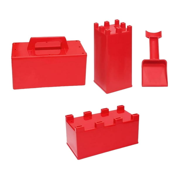 4x modelo de castillo de arena, kit de juguetes de nieve o arena, juguete de playa, juego de juguetes de arena de playa para niños, máquina de
