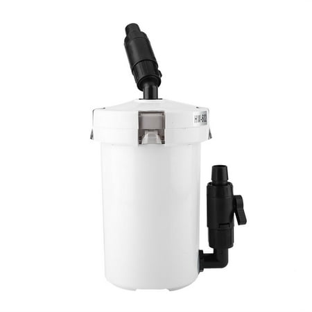 Hilitand Aquarium Fish Tank External Canister Filter with Pump Table Mute Filters Bucket , Fish Tank