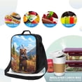 thumbnail image 4 of Disketp Snowy Mountain Photography Bear Bolsa Térmica Estampada para Almuerzo, Lonchera para Hombres y Mujeres Adultos, 4 of 7