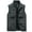 Gray, variant on Men's Fishing Vest Utility Safari Travel Vest with Pockets Outdoor Work Photo Cargo Fly Summer Vest Dark Blue 6(L)
