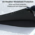 thumbnail image 4 of NIBOLOG Universal Car Half Cover - Sunproof Waterproof, Heat Insulation, Multi-directional Protection, Soft Oxford Cloth, 4 of 7