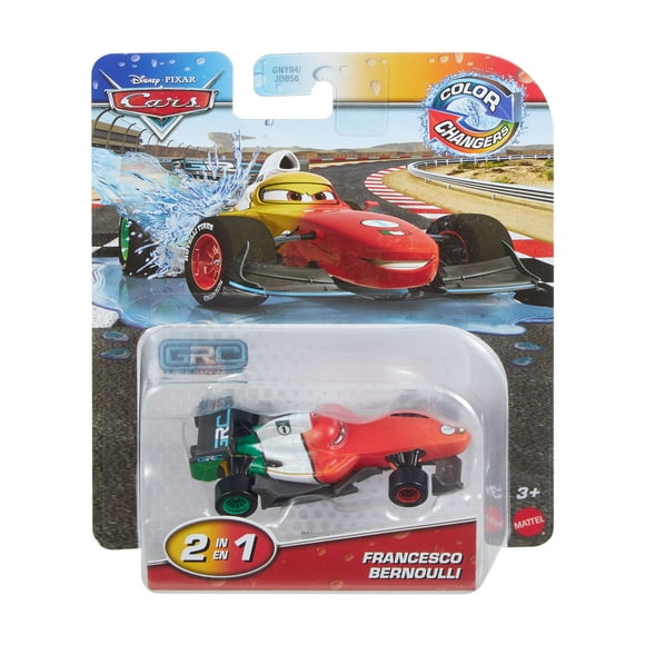 Disney/Pixar Les Bagnoles Color Changers 1:55 Voiture ou camion Francesco Bernoulli