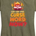 thumbnail image 2 of Inside Out - Can I Say That Curse Word - Women's Short Sleeve Graphic T-Shirt, 2 of 5