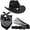 Black 2, variant on 3-Piece Western Themed Accessory Set, Cowboy Hat Bandana and Belt for Themed Parties