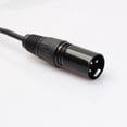 thumbnail image 3 of 3P XLR hembra Jack a doble 2 macho enchufe Y cable adaptador divisor 1 pie Likrtyny Para estrenar, 3 of 3