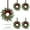 Pine, variant on Guvpev 6 Pcs 9'' Mini Christmas Hanging Wreaths with Ribbon Artificial Pine Cones Red Berry Small Candle Ring Wreaths Pillar Wreath for Kitchen Cabinet Farmhouse Front Door Window Wall Xmas Holiday
