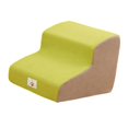 thumbnail image 3 of Escaleras para perros para camas altas, cómodas, para uso en interiores, suaves, estables, con base antideslizante, multifuncionales para perros peque 2 pasos amarillo, 3 of 8