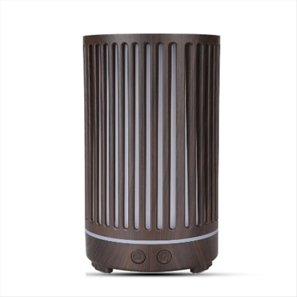 Humidificador Portátil Colorido de 200 Ml con Impresión de Madera Simulada, Humidificador Pequeño de Bajo Ruido para Dormitorio y Oficina, A