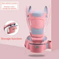 thumbnail image 2 of Multifunctional Newborn Baby Carrier Sling Wrap Versatile Backpack Front Back, 2 of 9