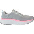 thumbnail image 5 of Skechers Women's Max Cushion Sneaker Gray/Pink 8 Wide, 5 of 5