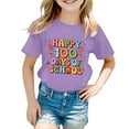 thumbnail image 1 of MEZZALL T-Shirts pour Enfants Garçons Filles Saison Scolaire Col Rond Manches Courtes T-Shirt d'Été Décontracté Adorable, 8-9 Ans, 1 of 4